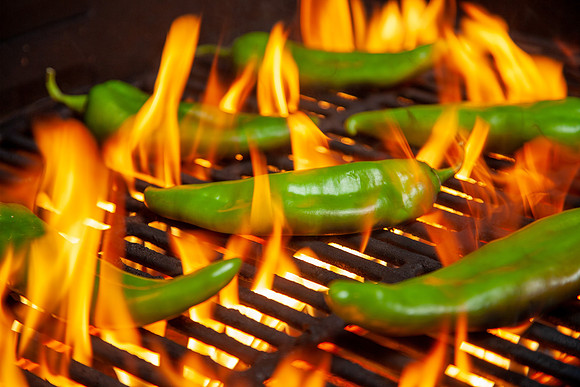 Roasting Chilies 17