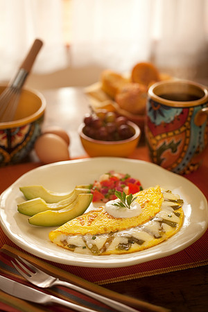 Green Chile Omelet
