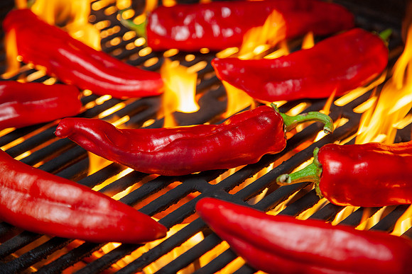 Roasting Chilies 24