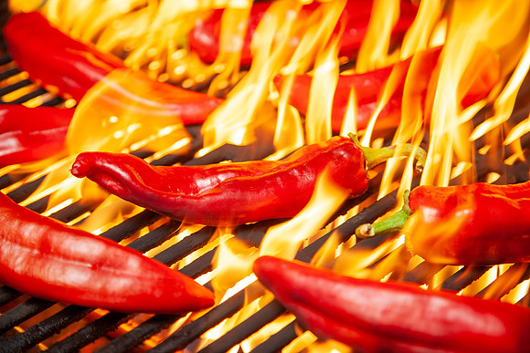 Roasting Chilies 25