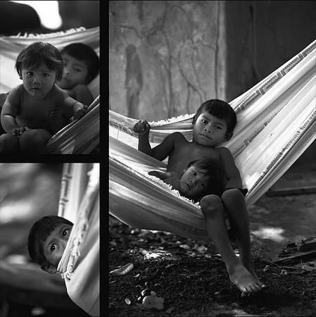 Venezuela Children in Hammock