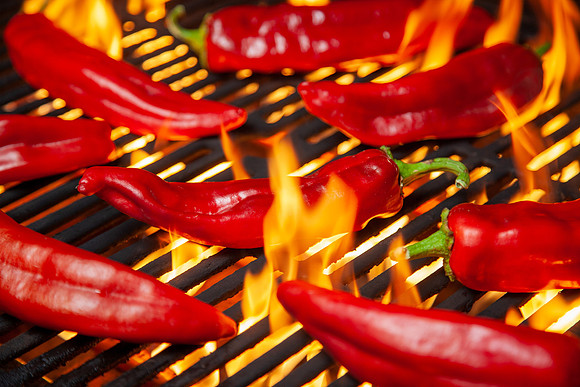 Roasting Chilies 22