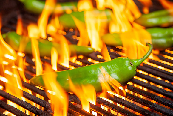 Roasting Chilies 04