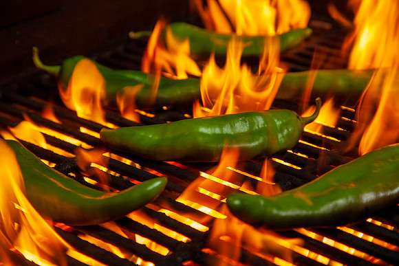 Roasting Chilies 18