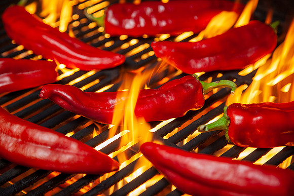 Roasting Chilies 23