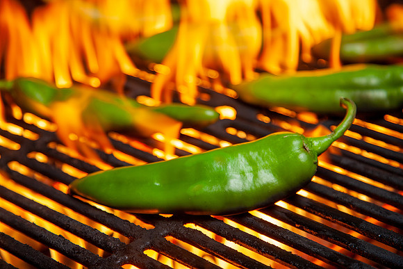Roasting Chilies 08