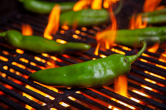 Roasting Chilies 11