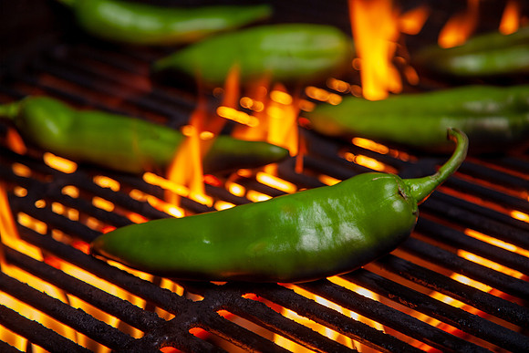 Roasting Chilies 14