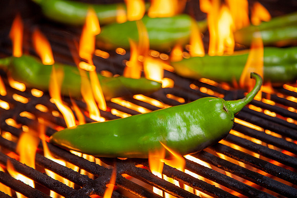 Roasting Chilies 05