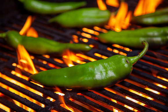 Roasting Chilies 13