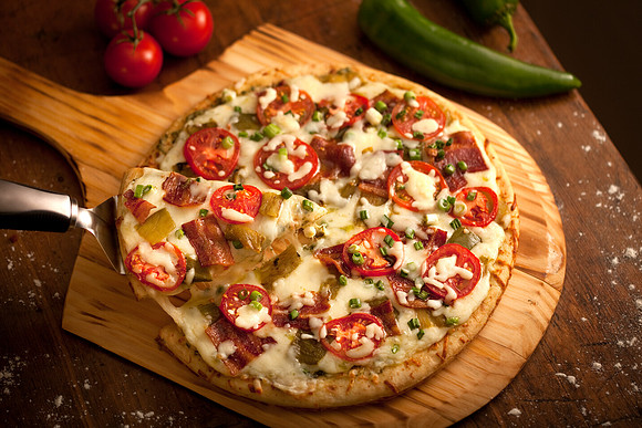 Green Chile Pizza